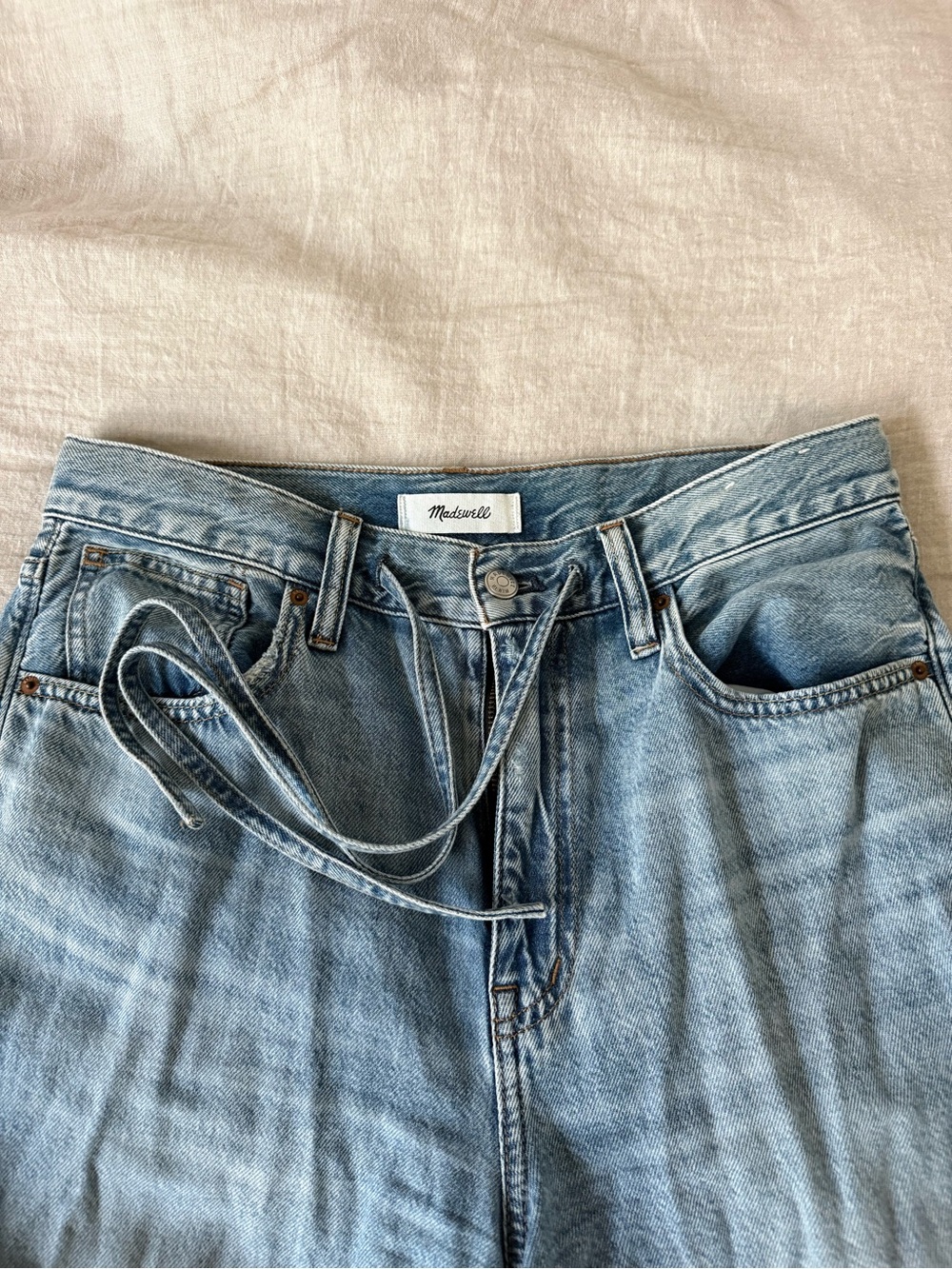Madewell Light Blue Relaxed Jeans